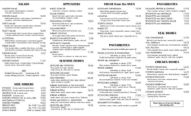 Luisa's Cafe - Chestertown, MD menu_pic