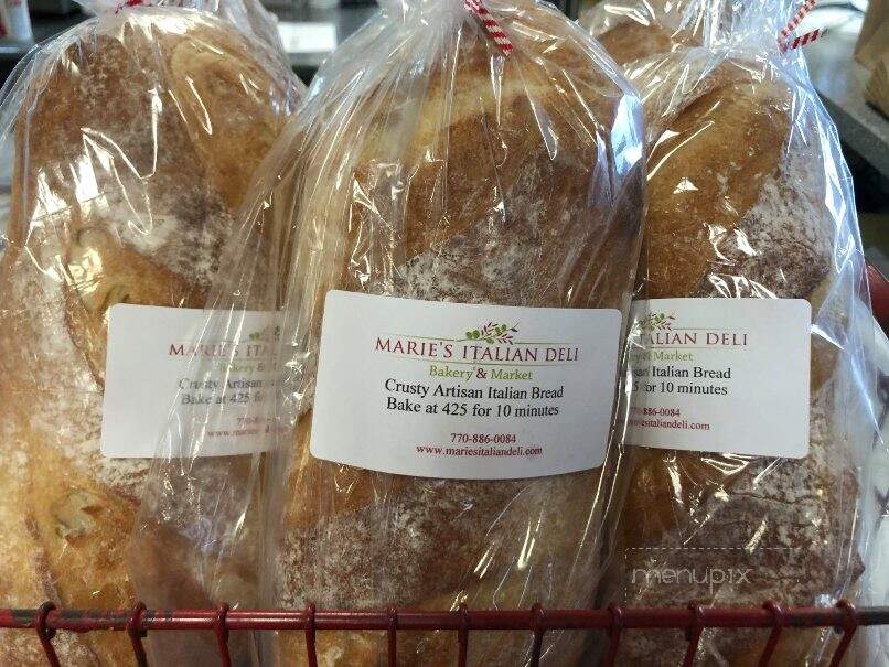 Marie's Italian Deli, Bakery & Market - Cumming, GA menu_pic