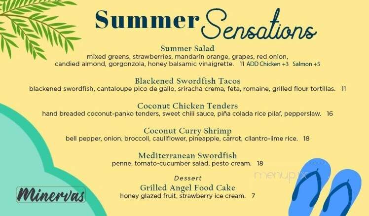 Minerva's Restaurant & Bar - Aberdeen, SD menu_pic