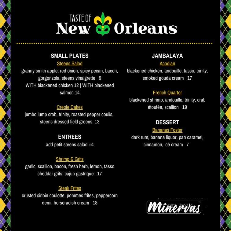Minerva's Restaurant & Bar - Aberdeen, SD menu_pic