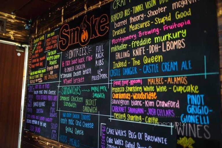 Smoke - Lonsdale, MN menu_pic