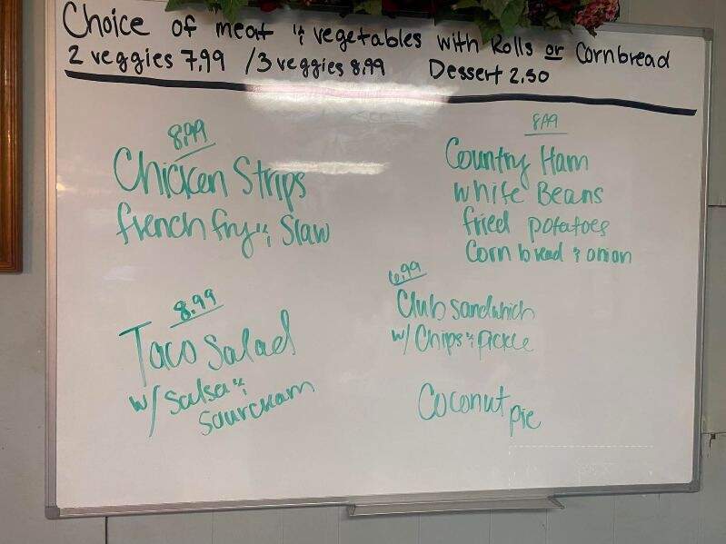 Murray's Restaurant - Munfordville, KY menu_pic