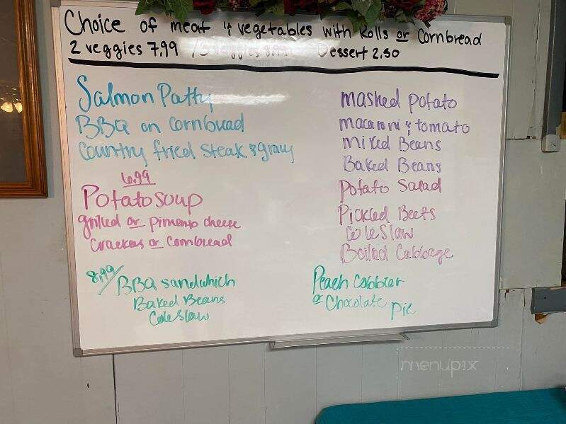 Murray's Restaurant - Munfordville, KY menu_pic