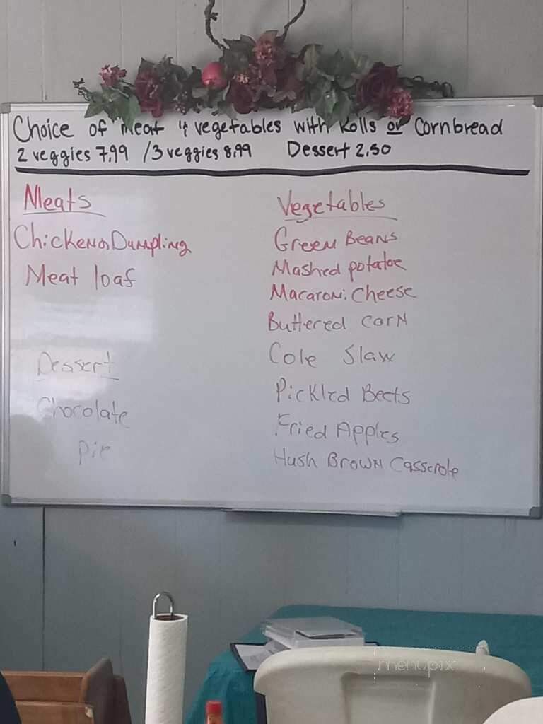 Murray's Restaurant - Munfordville, KY menu_pic