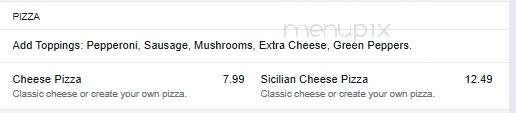 Original Italian Pizza - Altoona, PA menu_pic