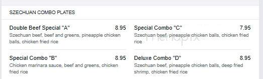 Pearl River Restaurant - Edmonton, AB menu_pic