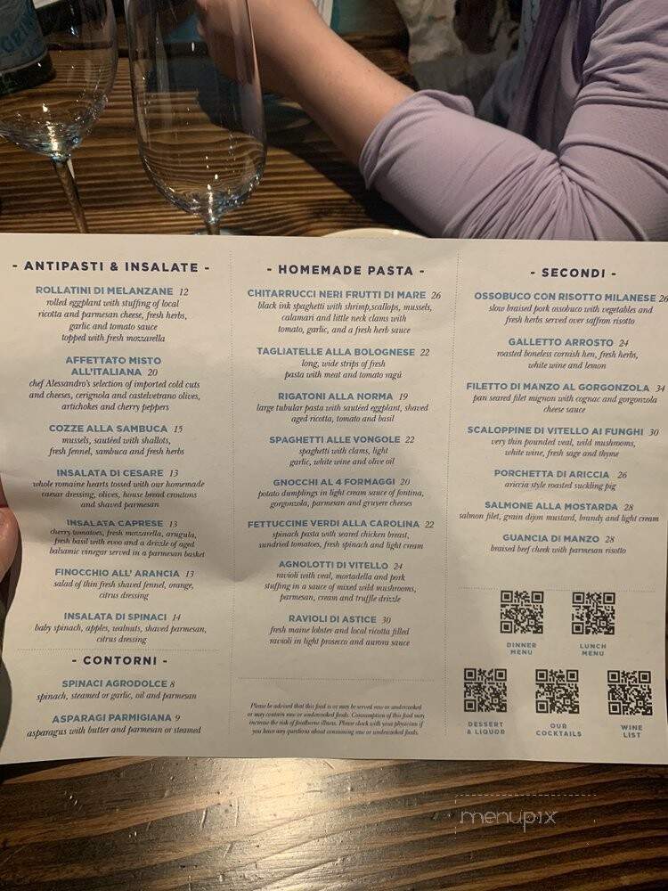 Ports Of Italy - Rockport, ME menu_pic