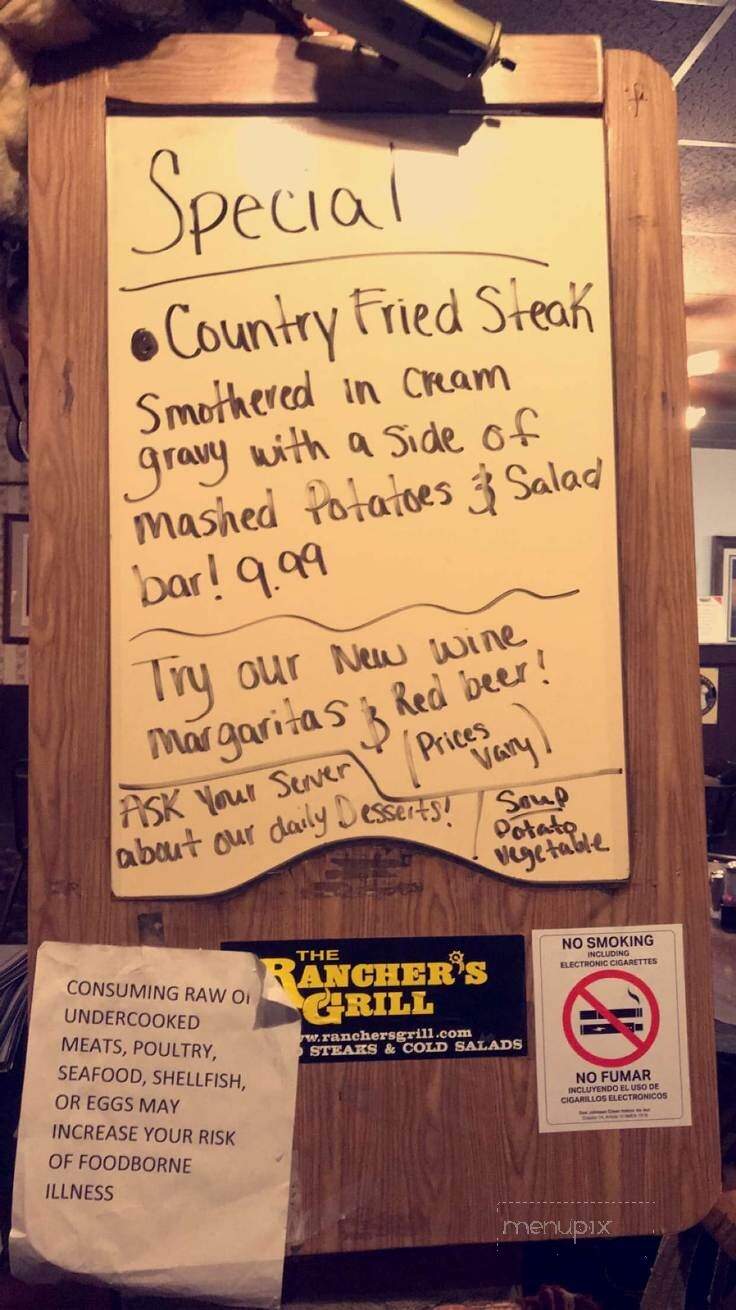 Ranchers Grill - Deming, NM menu_pic