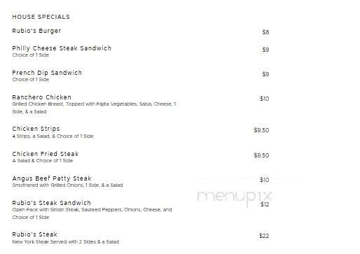 Rubio's - Aztec, NM menu_pic