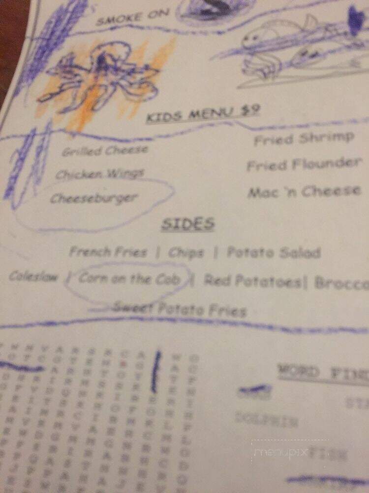 Smoke On the Water - Wilmington, NC menu_pic