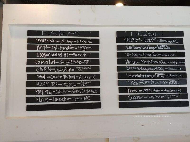 Speckled Trout Cafe - Blowing Rock, NC menu_pic