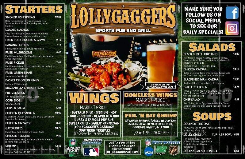 Lollygaggers Sports Pub & Grill - Crystal River, FL