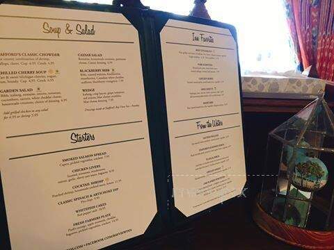 Stafford's Bay View Inn - Bay View, MI menu_pic