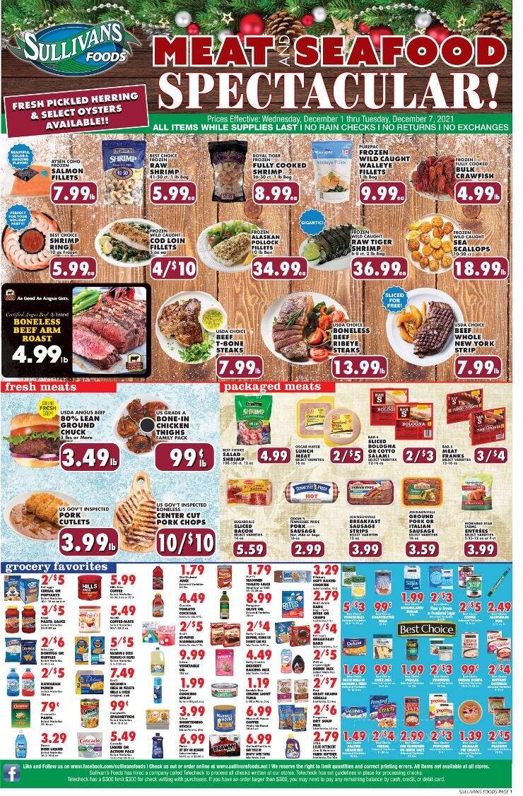 Sullivan's Foods - Princeton, IL menu_pic