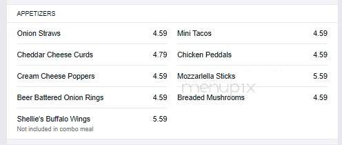 Reel Inn - Necedah, WI menu_pic