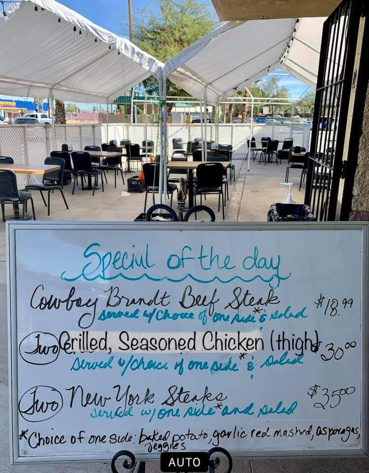 Town Pump Steakhouse - Westmorland, CA menu_pic
