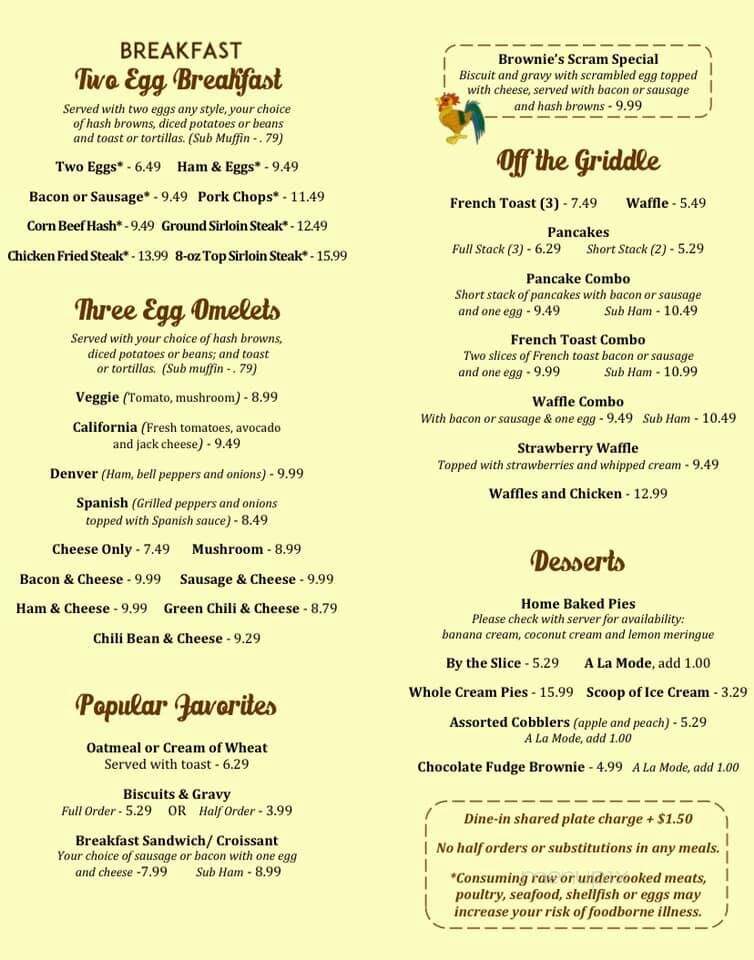 Town Pump Steakhouse - Westmorland, CA menu_pic