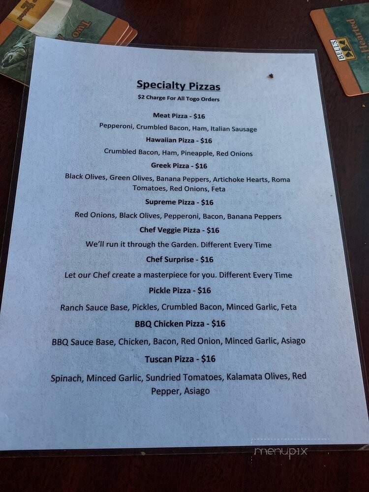 Village Idiot - Maumee, OH menu_pic