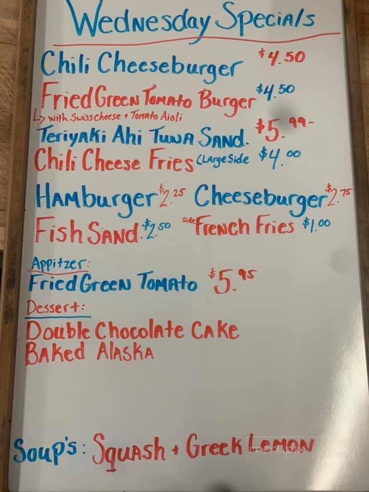 White House Inn - Butte Des Morts, WI menu_pic