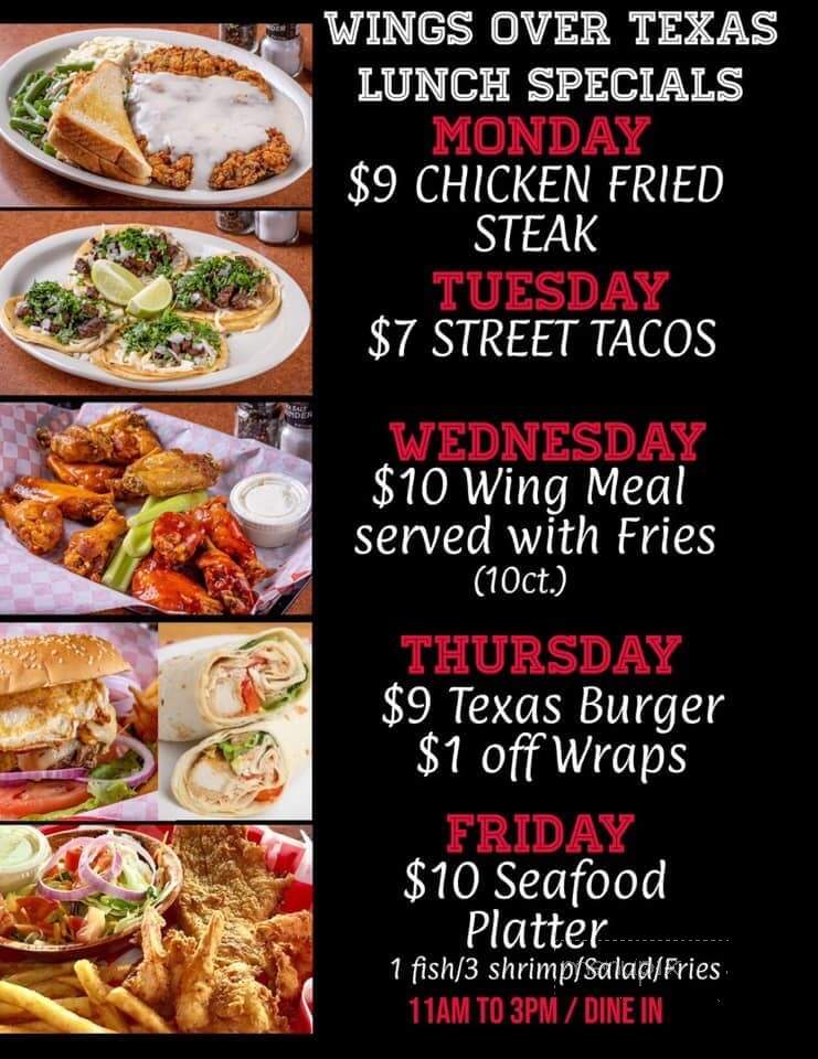 Wings Over Texas - Clute, TX menu_pic