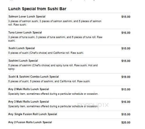 Azalea Asian Cuisine & Sushi Bar - Cumberland, RI