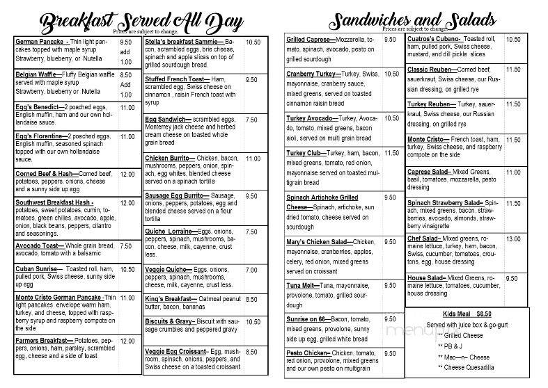 Drachenfutter - Waynesville, MO menu_pic