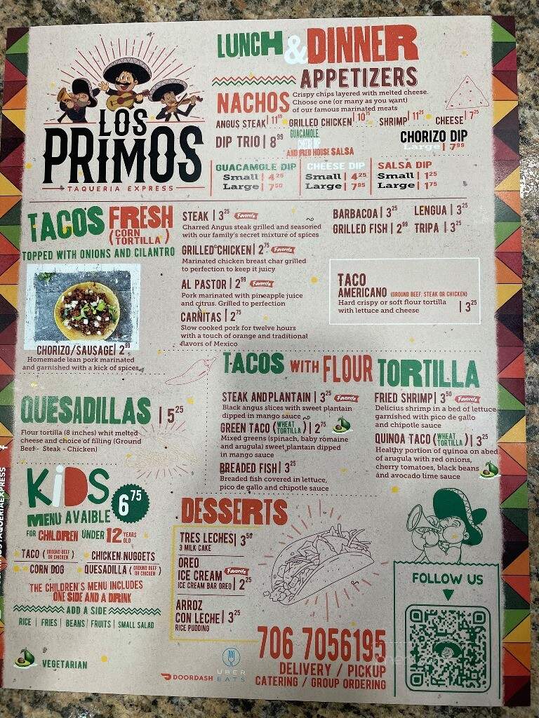 Los Primos Taqueria Express - Watkinsville, GA