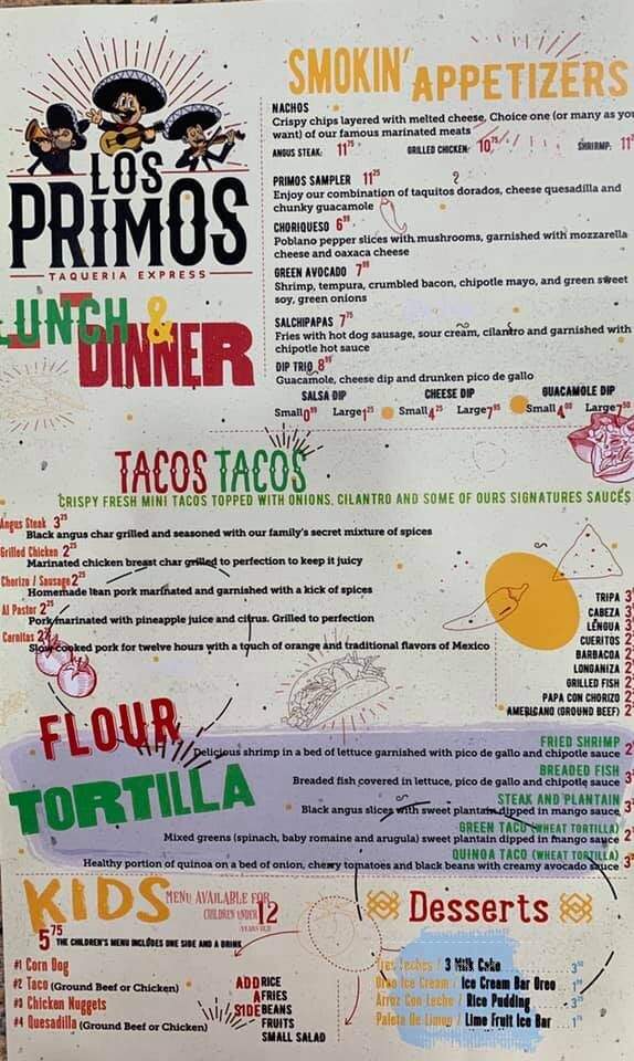 Los Primos Taqueria Express - Watkinsville, GA