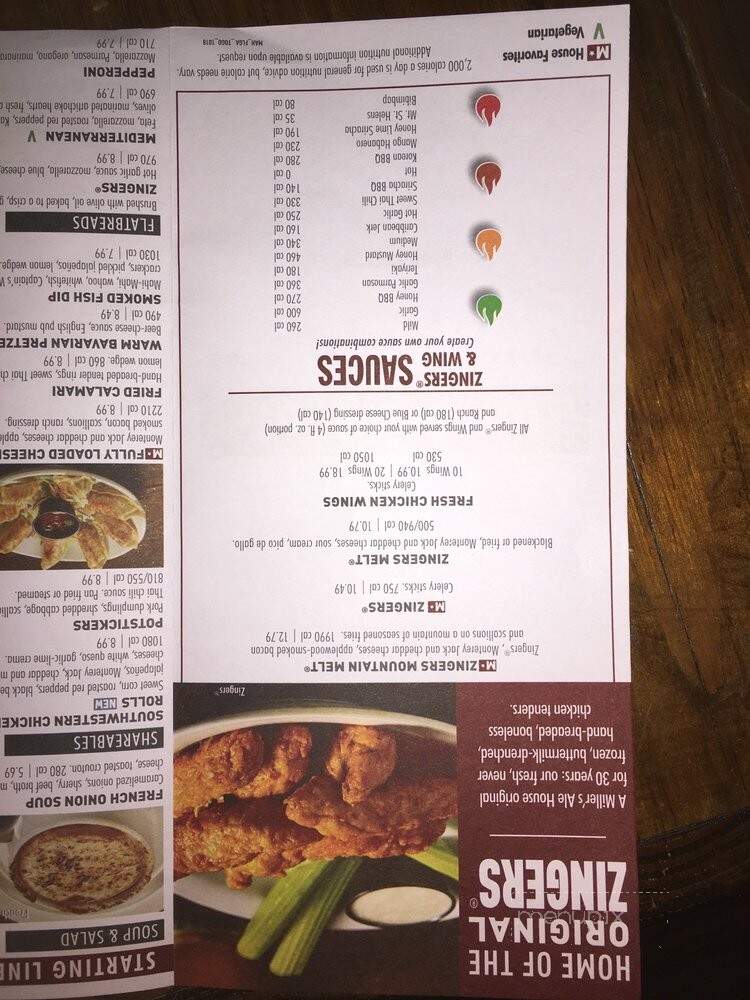 Mandarin Ale House - Jacksonville, FL menu_pic