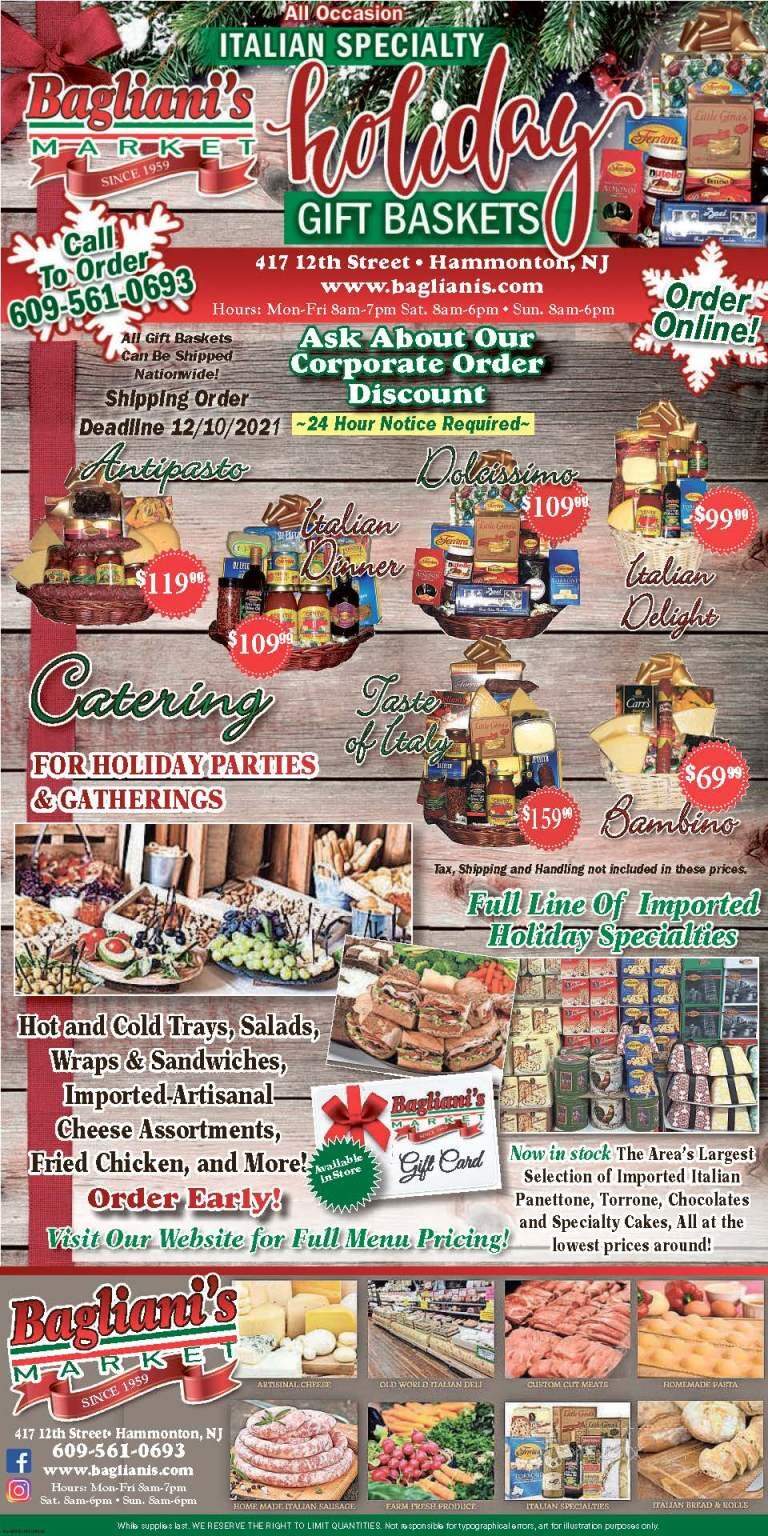 Bagliani's Food Market - Hammonton, NJ menu_pic