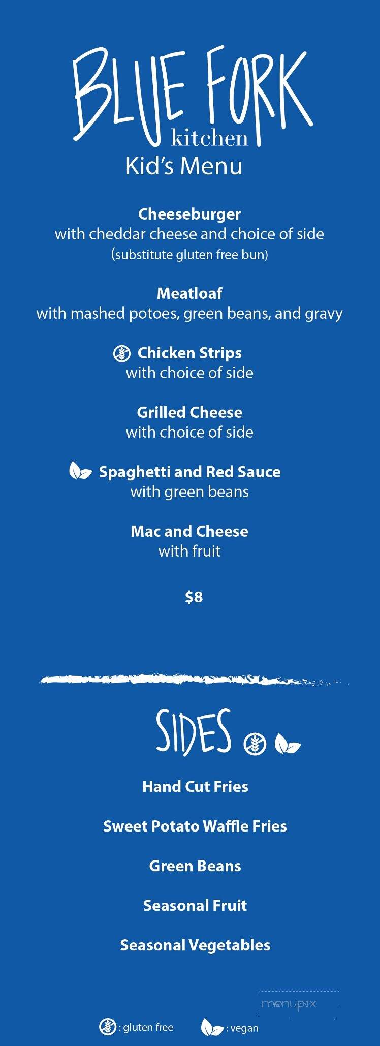 Blue Fork Kitchen - Hastings, NE menu_pic
