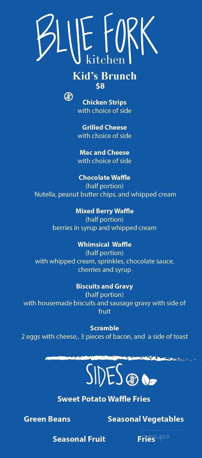 Blue Fork Kitchen - Hastings, NE menu_pic