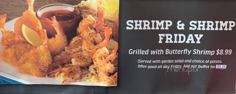 Bonanza Steakhouse - Chambersburg, PA menu_pic