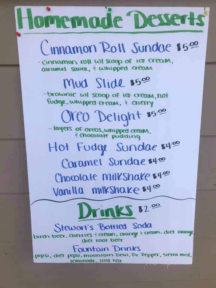 Brady's Restaurant - Acme, PA menu_pic