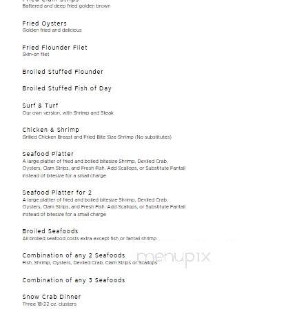 Captain Joe's Seafood - Jesup, GA menu_pic