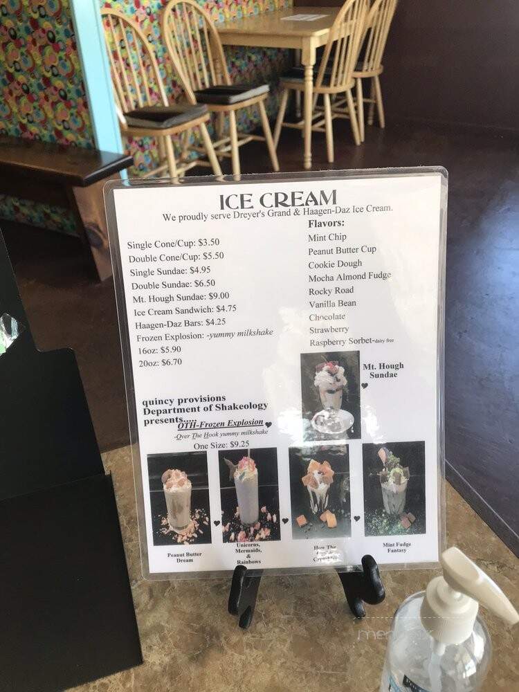 Carey Candy Co - Quincy, CA menu_pic