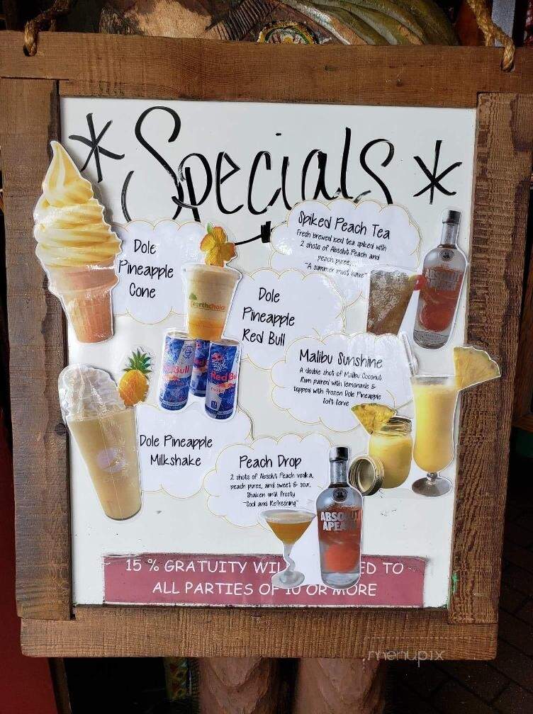Country Cousin - Centralia, WA menu_pic