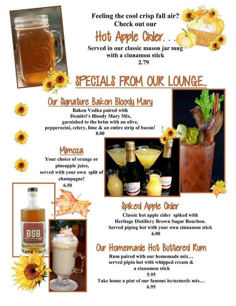 Country Cousin - Centralia, WA menu_pic
