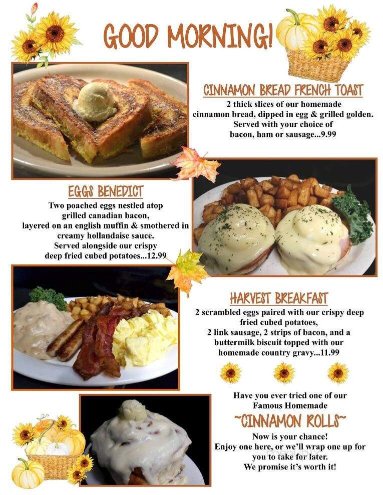 Country Cousin - Centralia, WA menu_pic