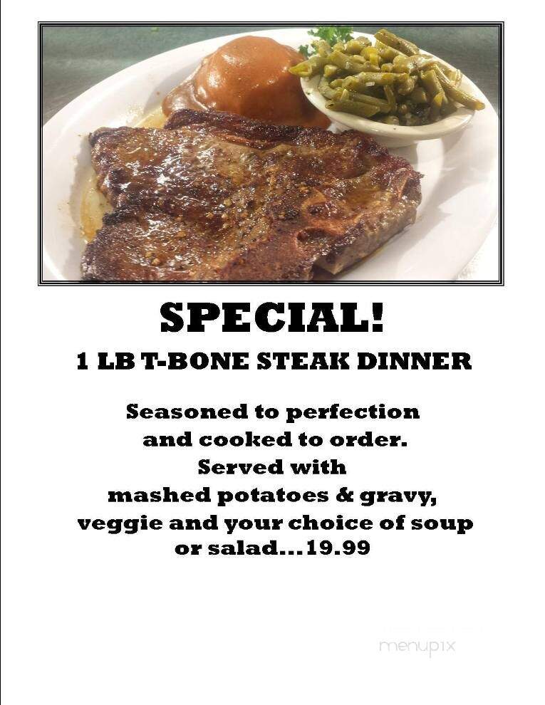 Country Cousin - Centralia, WA menu_pic