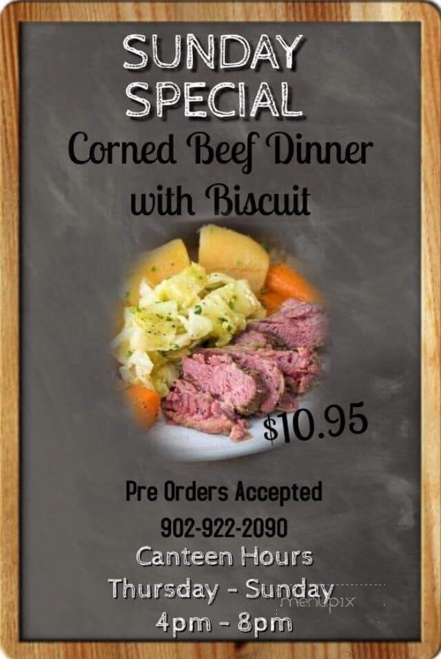 Cross Roads Country Market - Thorburn, NS menu_pic