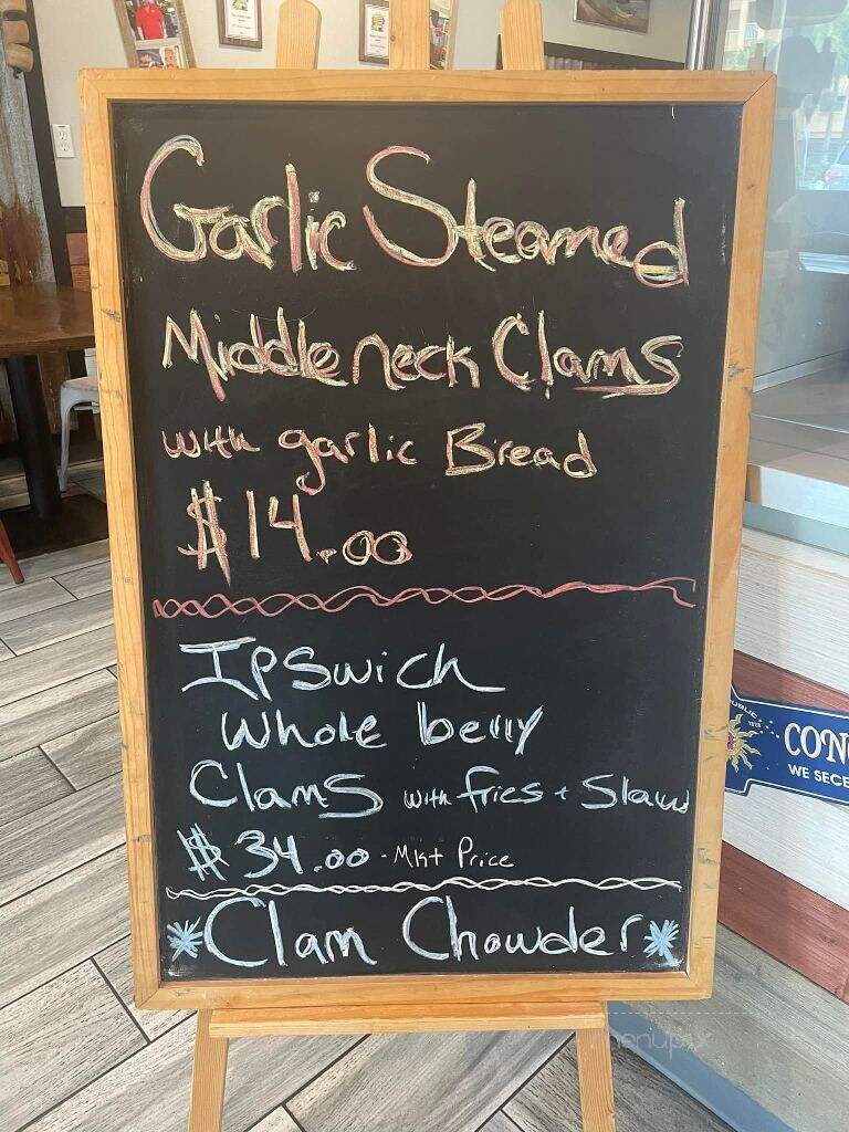 DJ's Clam Shack - Indian Shores, FL menu_pic