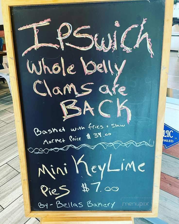 DJ's Clam Shack - Indian Shores, FL menu_pic