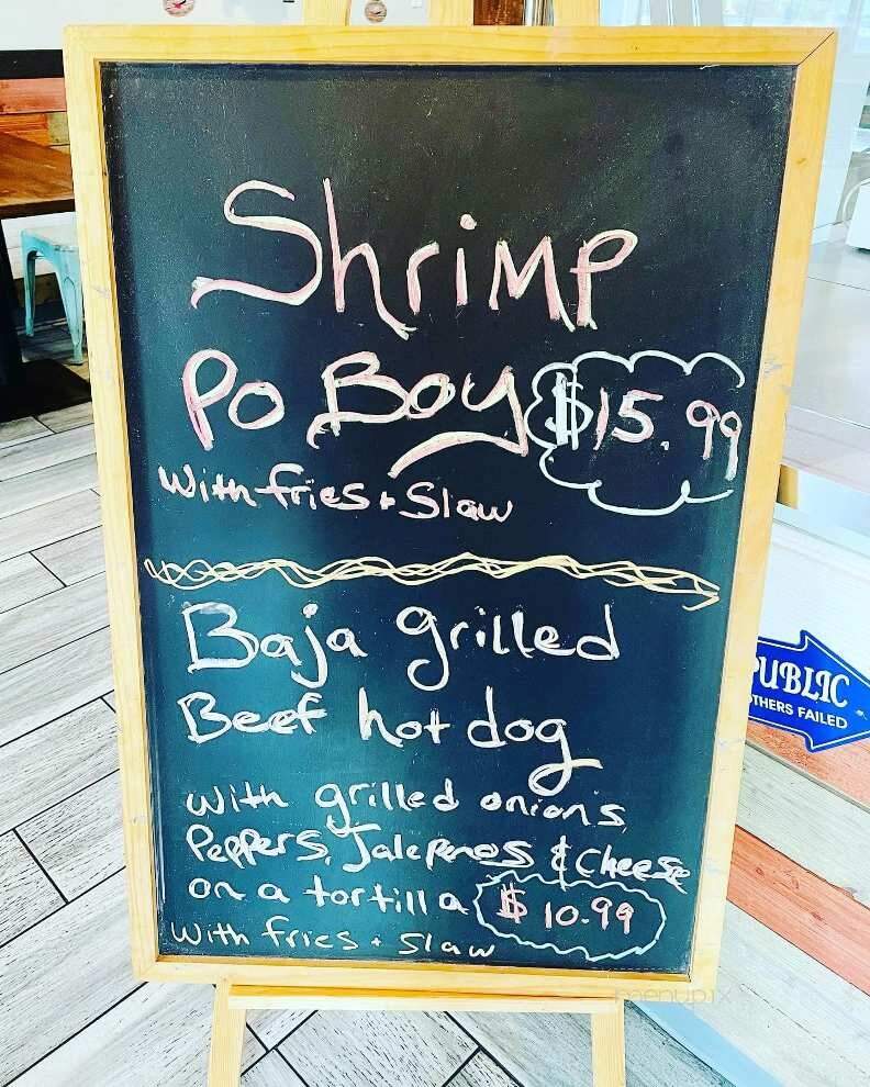 DJ's Clam Shack - Indian Shores, FL menu_pic