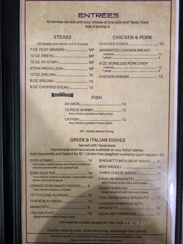 D J's - Woodbury, TN menu_pic