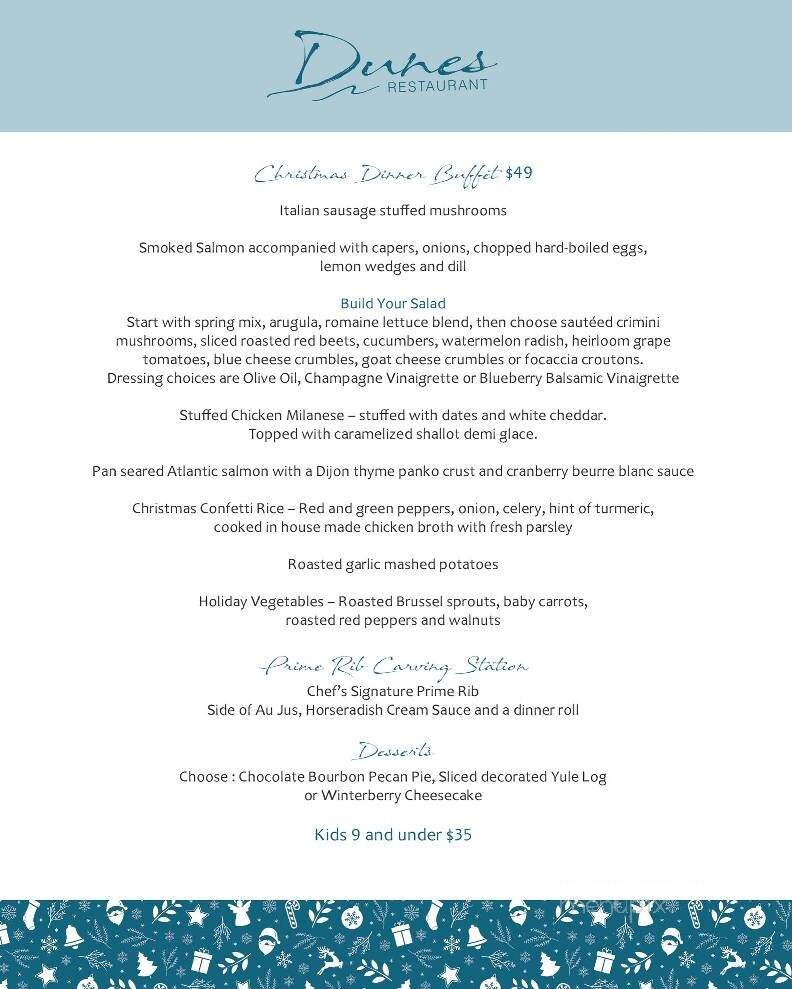 Doubletree-Oceanfront - Cocoa Beach, FL menu_pic