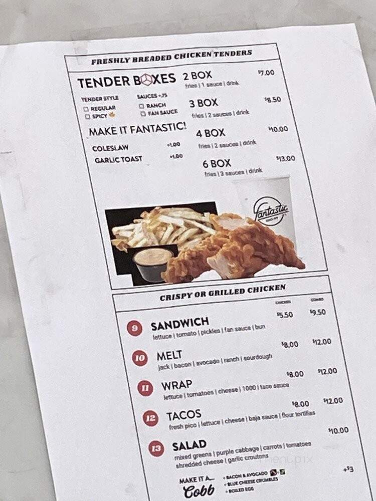 Eat Fantastic - Arcadia, CA menu_pic