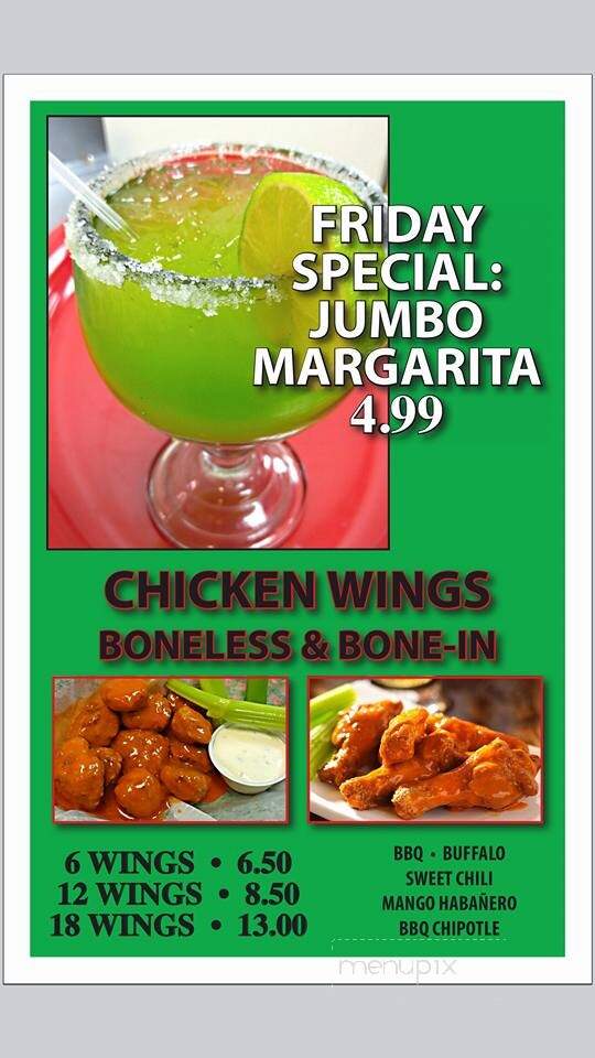 Rio Grande - Eden, NC menu_pic