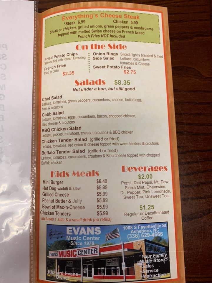 Everything Under the Bun - Asheboro, NC menu_pic