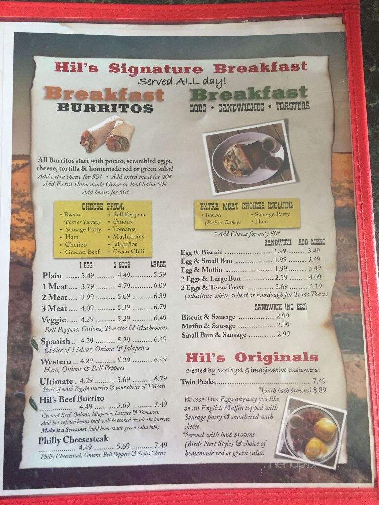 Hil's Burgers - Canyon, TX